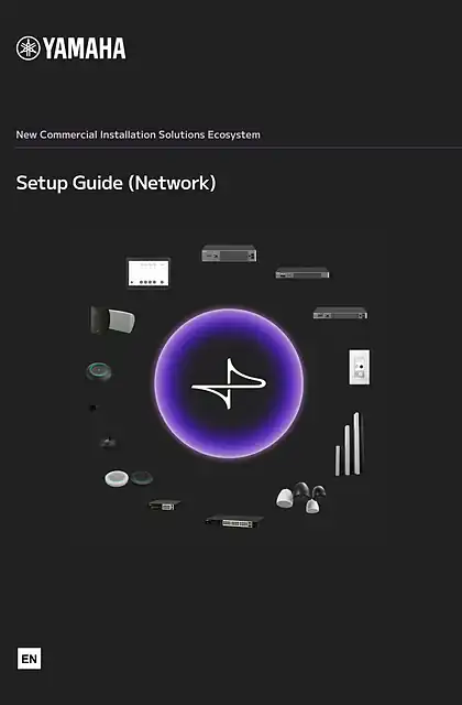 yamaha雅马哈New CIS Ecosystem Setup Guide (Network)